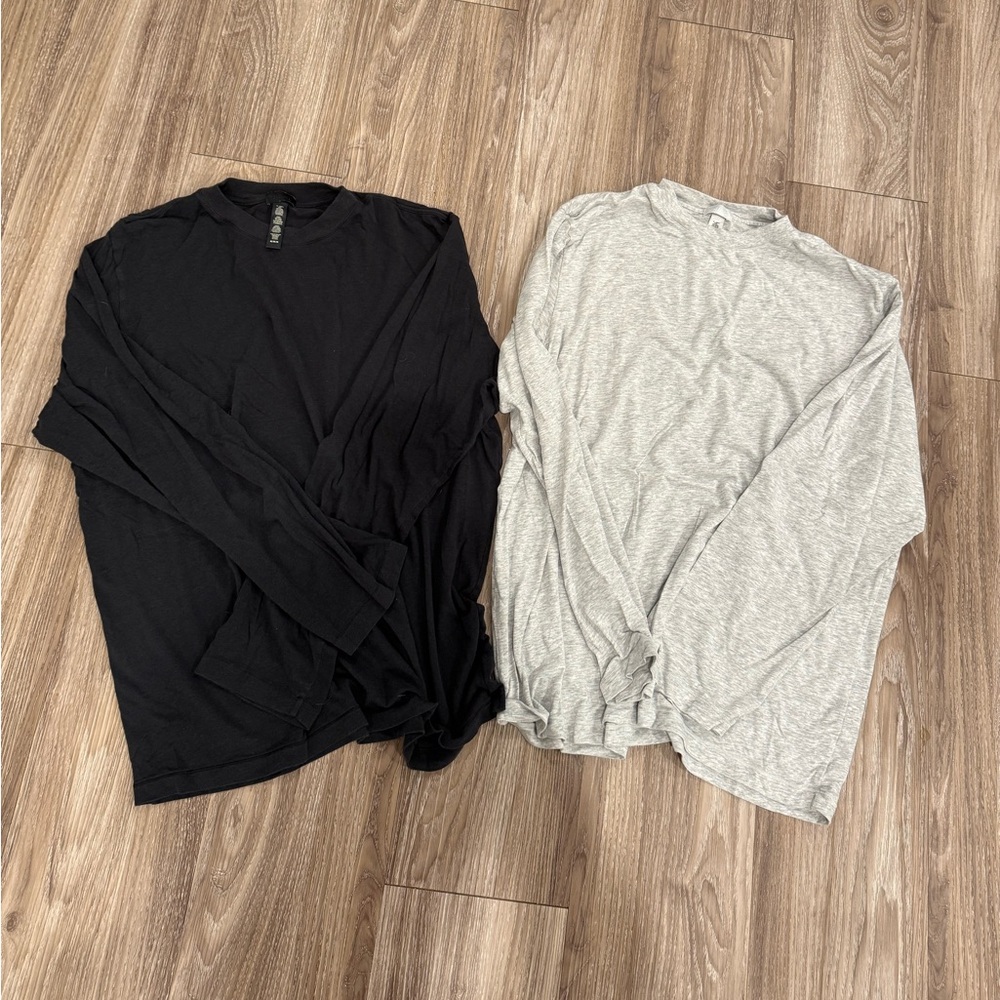 Skims Boyfriend Long Sleeve T- Shirt Bundle